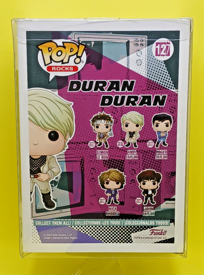 Funko Pop! Rocks : Duran Duran - Wild Boys Andy - Figurine Vinyle 2023 - Neuf Sous Boîte