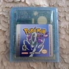 Nintendo Pokémon Crystal Version Game Boy Color tested saves trades same day shp