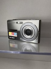 Olympus FE-360 8.0MP Digital Camera Silver Battery SD Card