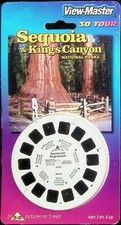 Sequoia & Kings Canyon National Parks CA 3d View-Master 3 Reel Packet NEW SEALED