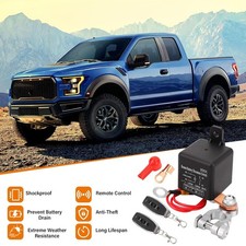 Interruptor Remoto Desconexi n Bater a Kill Switch Para Coche Cami n DC12V 200A