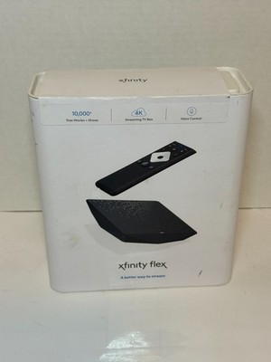 NEW XFINITY Flex 4K UHD Streaming TV Box w/Remote - Black Netflix HBO HULU B1