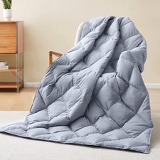   Down Throw Blankets, Lightweight Down Throw for Indoor and Outdoor, Soft Th...