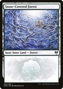 Snow-Covered Forest (285) - Kaldheim
