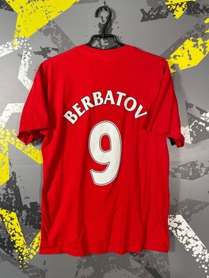 Dimitar Berbatov Manchester United Jersey VNTG Football Soccer