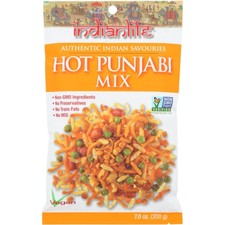 Mix Snack Punjabi caldo 7 once (custodia da 8) di Indianlife