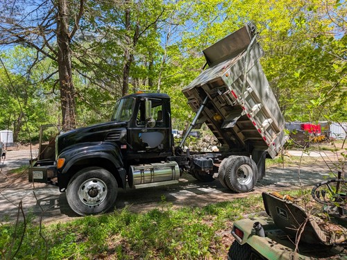2005 Mack Granite Heavy Spec E7 350 8LL 6 Wheel 10' Aluminum Dump Body Air Gate