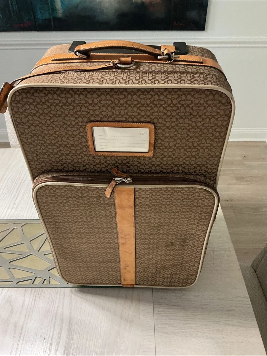 Coach Wheel/Rolling Travel Luggage for sale - eBay