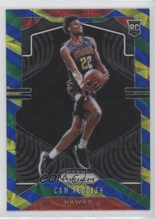 2019-20 Panini Prizm Choice Blue Yellow & Green Cam Reddish #256 Rookie RC hs9