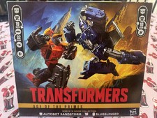 Transformers Age of the Primes Wreck 'N Doom Sandstorm Slugslinger 2-Pack New
