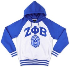 Big Boy Zeta Phi Beta Divine 9 S7 Two-Tone Adult Pullover Hoodie