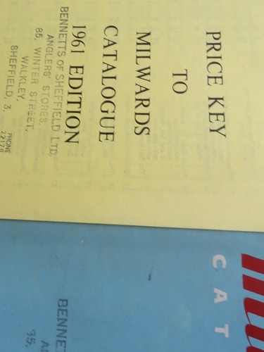 CATALOGO PESCA SCARCE MILWARDS PER 1961 + VOLANTINI INC NUOVO PER 1963/CRAFTVERA - Foto 15 di 15