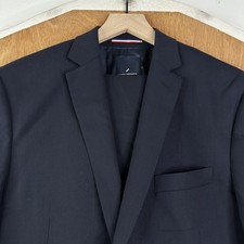 Daniel Hechter Suit Mens 40L Navy Blue 2 Butt...