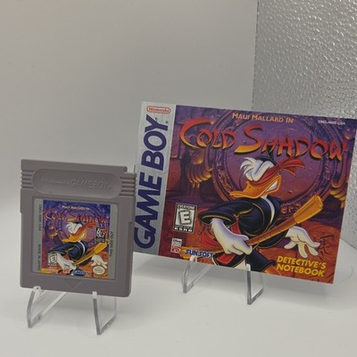 Maui Mallard in Cold Shadow Game Boy - Tested/Working - Cartridge Manual