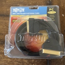 NEW Tripp-Lite 6 Ft Parallel Printer Cable IEEE 1284 A-B Printer Cable