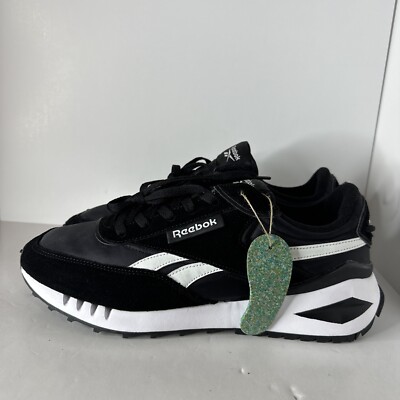 New Reebok forte racer reflective black Men s 11.5