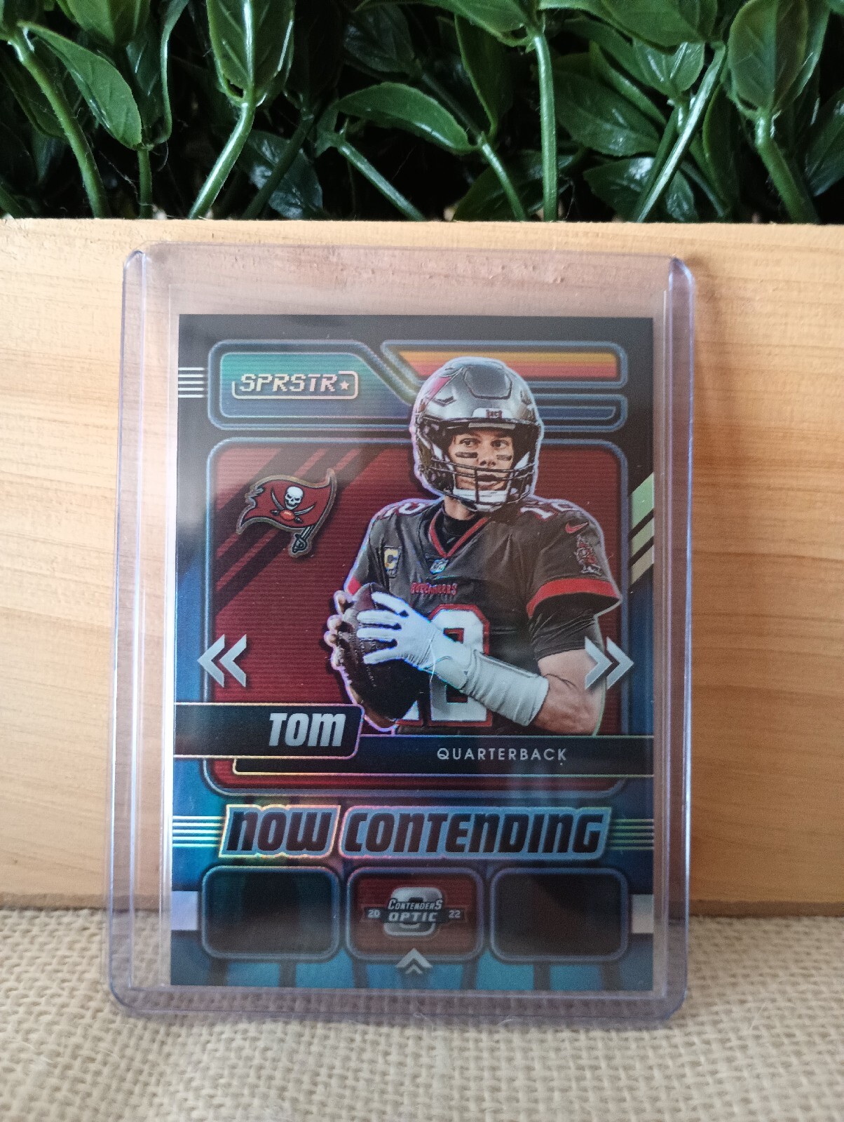 2022 Panini Contenders Optic Tom Brady Now Contending Case Hit SSP