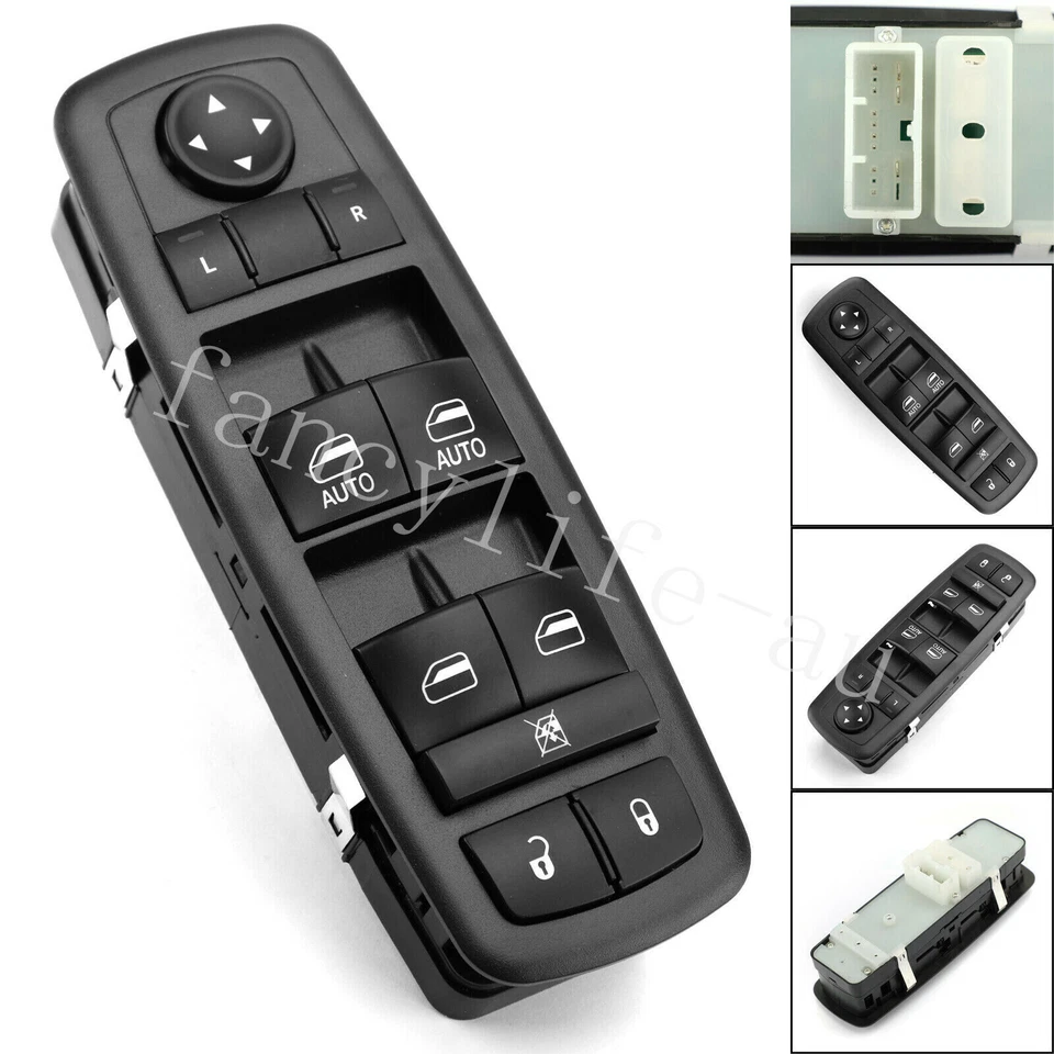 Interruptor de ventana eléctrica para Jeep Grand Cherokee Dodge Durango 2011-2013 68086693ac Foto 2 de 4