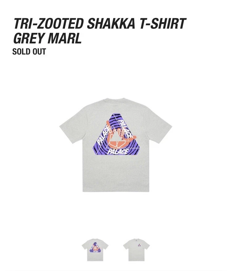 Palace Tri-Zooted Shakka T-Shirt Black