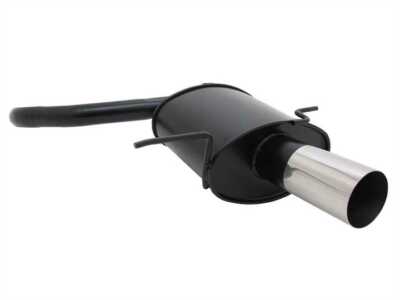 NOVUS Sportauspuff Endschalldämpfer 1x90 RL passend für Mini Cooper / One (R56)