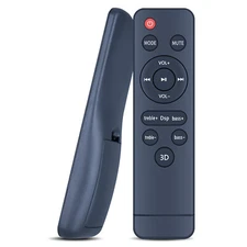 New Remote Control Fits Puxinat 2-in-1 Separable Sound Bar for Smart TV