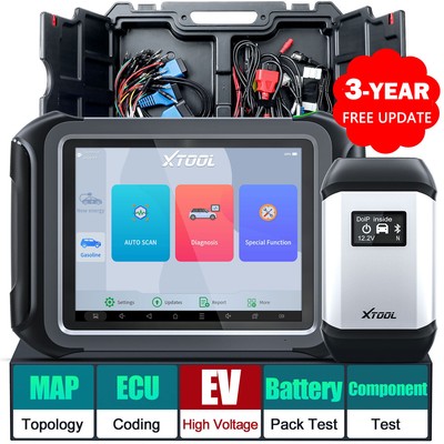 2025 XTOOL D9EV Scanner Electric Intelligent Full Diagnostic CANFD+DoIP Topology