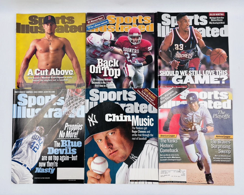 Lot Of 30 Vintage Sports Illustrated Magazines (1990’s-early 2000’s) - Image 2 of 4
