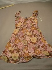 FOREVER 21 Size M Womens Multicolor Sweetheart Neck Ruched Back Short Dress 165