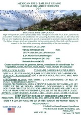 Bat Guano  1 lb. (7-3-1) Mexican Free-tail