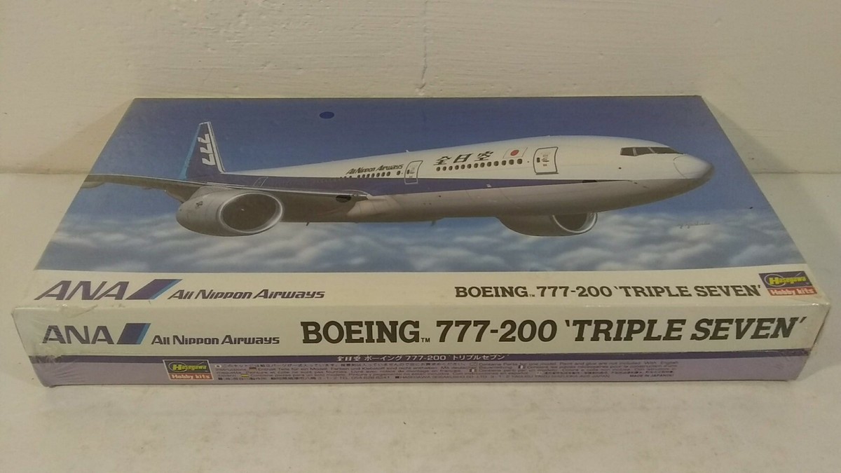 1996 Hasegawa Boeing 777-200 Triple Seven ANA All Nippon Airways 1