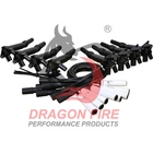 Tune Up Coils & Ceramic Plug Wires For 10-17 Ford SVT Raptor F-250 F-350 6.2 V8