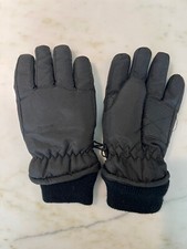 Thinsulate Winter Gloves Youth M Medium Black Ski Snowboard Puffer Snow Outdoor