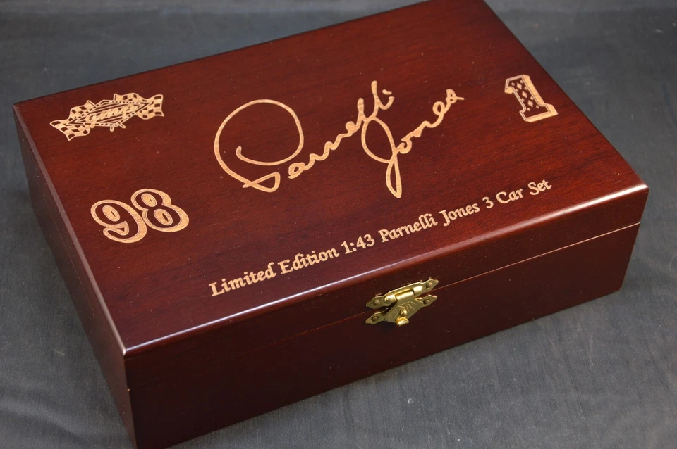GMP PARNELLI JONES 1/43 3 CAR SET LIMITED EDITION CON CERTIFICATO DIE CAST - Immagine 2 di 4