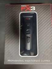 BaBylissPRO FX3 Professional High Torque Clipper Black FXX3CB