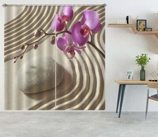3D Flower Sand Stone ZHUA210 Photo Curtain Window Blockout Fabric Amy 2023