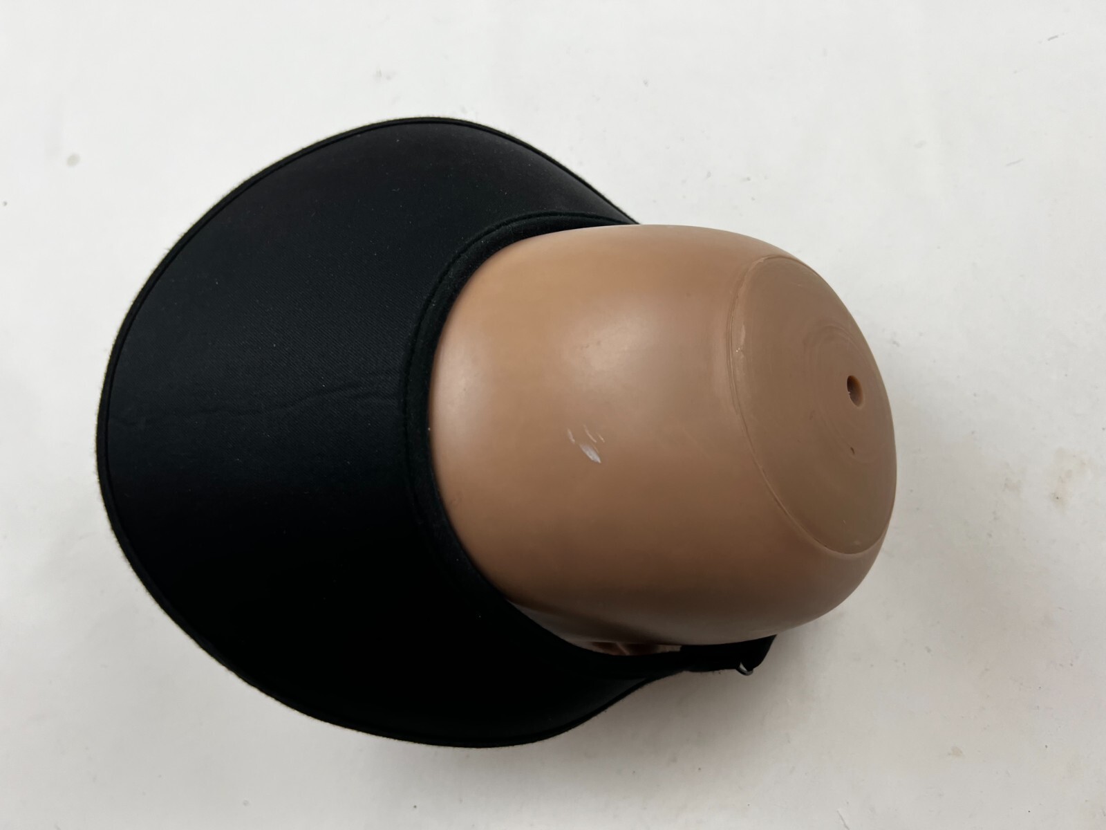 Packable Beach Visor Hat Cap Strapback Black Wome… - image 7