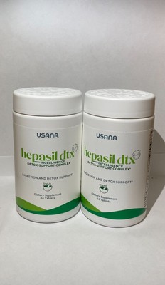 2 Pack USANA Hepasil DTX  Exp 12/2026
