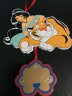 Vintage Disney Aladdin Jasmine Tiger Rajah Wooden Christmas Ornament Kurt Adler — photo 2