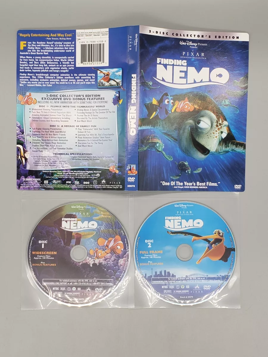 Gastos de envío Apelar a ser atractivo Inapropiado Finding Nemo (DVD, 2003, 2-Disc Set) No Case No Tracking 786936215595 | eBay Gastos de envío Apelar a ser atractivo Inapropiado Finding Nemo (DVD, 2003, 2-Disc Set) No Case No Tracking 786936215595 | eBay