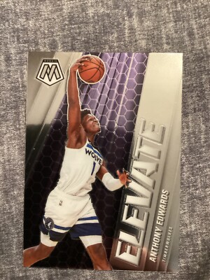 2020-21 Panini Mosaic - Elevate #12 Anthony Edwards (RC)