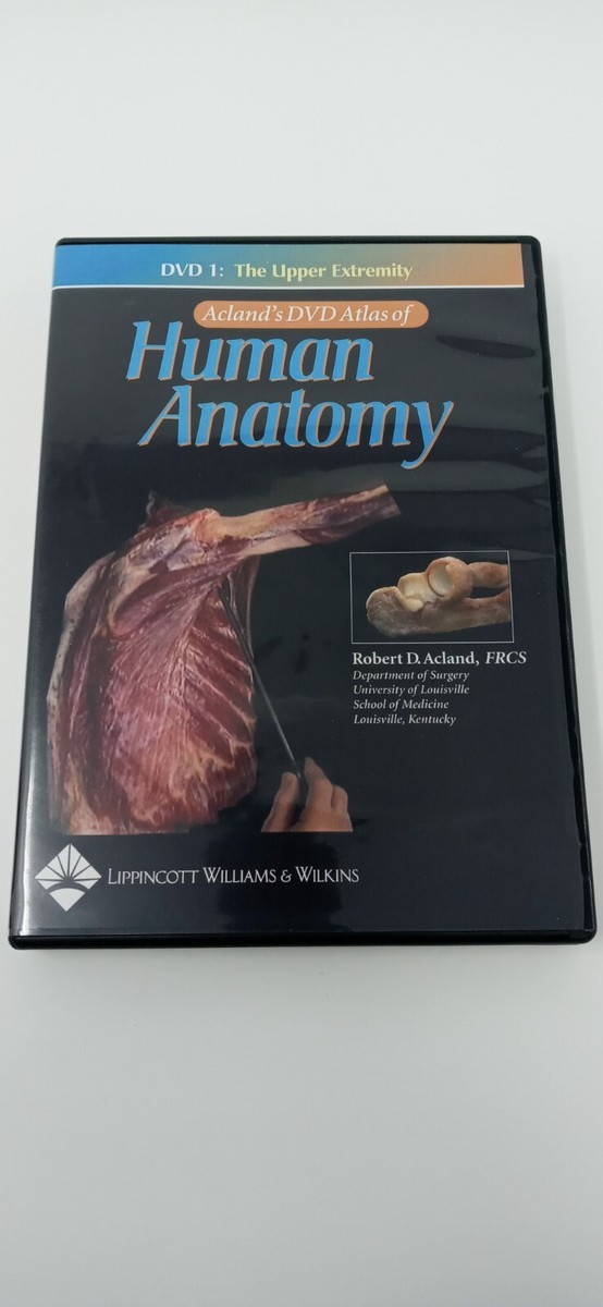 人体解剖学　DVD　 Acland's of Human Anatomy Netter's Atlas of the Human Body: 9780764158841: Medicine