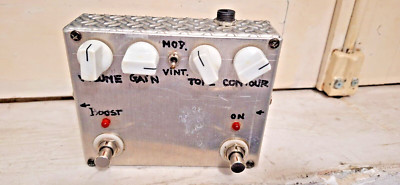 Pedal de Overdrive / Distortion / Boost Handmade Vintage Boutique