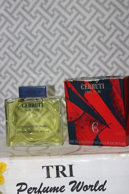 CERRUTI FAIR PLAY Nino Cerruti Eau de Toilette Men Splash * Dab-on 4.2 fl. oz.