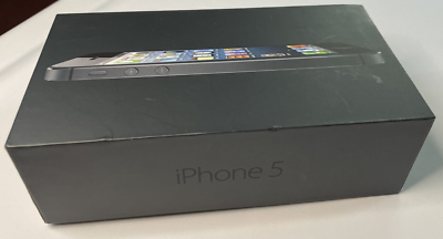 APPLE iPhone 5 Black Original (BOX ONLY) 32GB Empty Box | eBay