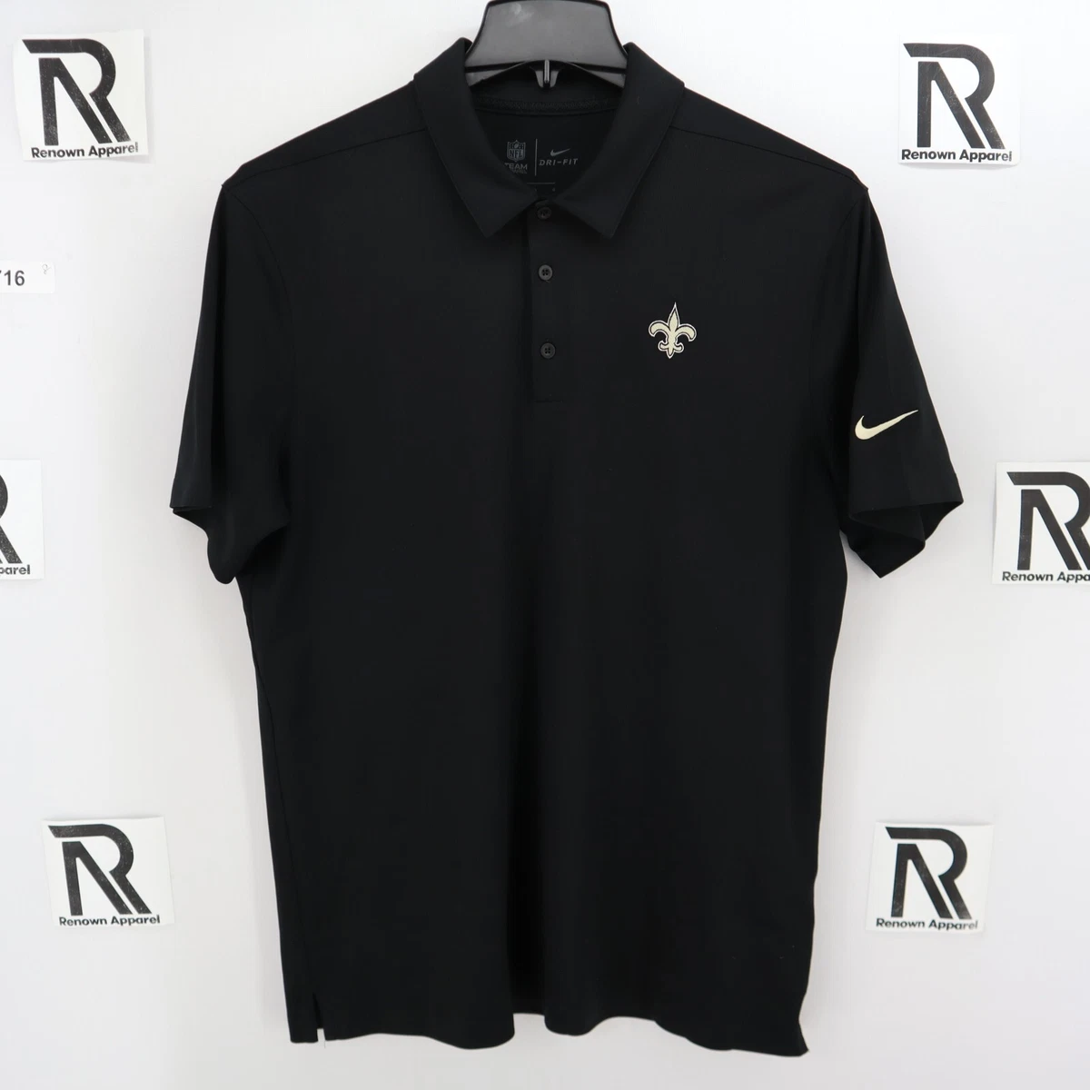 Saints polo shirt clearance nike