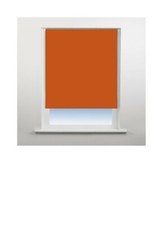 Plain Roller blind Terracotta Orange 180 wide x 165cm Drop