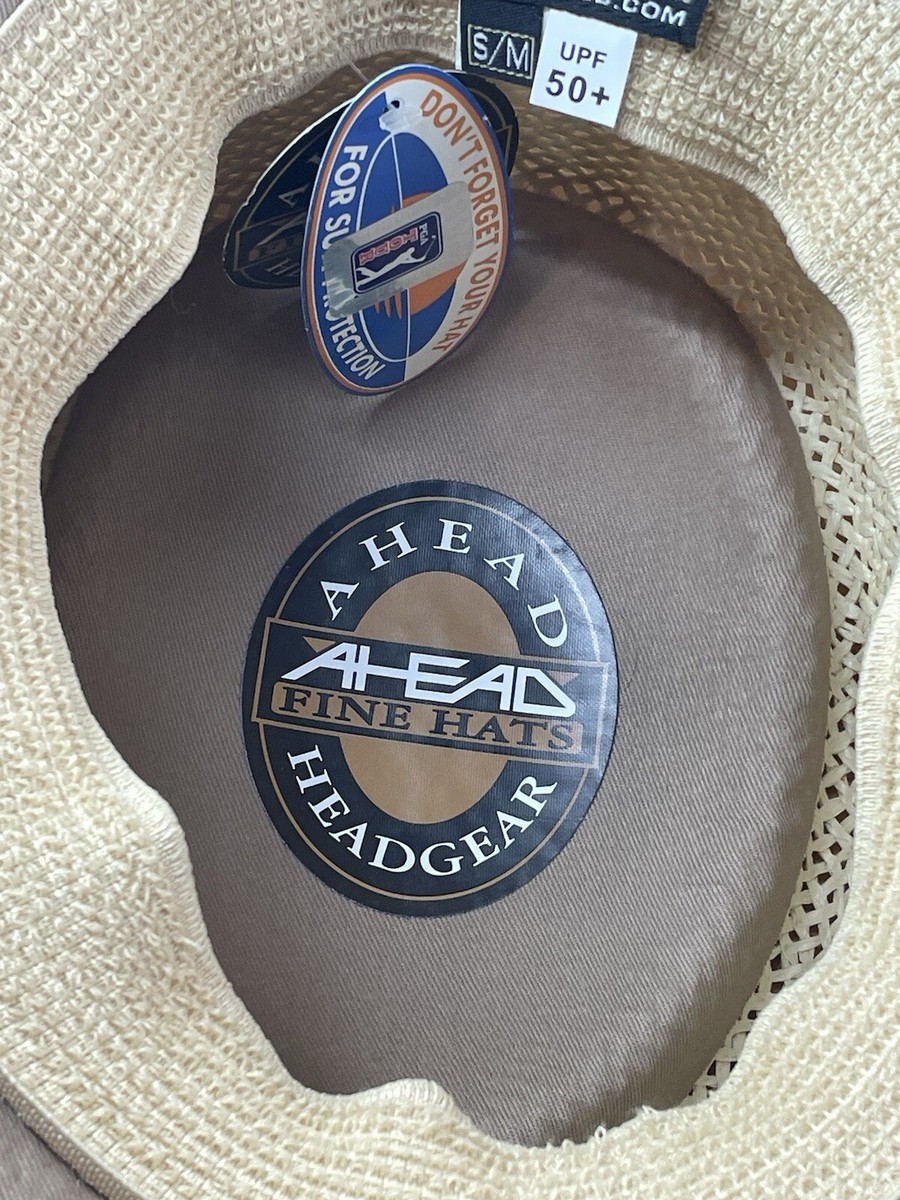 Chapeau De Paille PGA Tour 2015 - Taille S/M - By Ahead Headgear - Neuf Avec étiquette