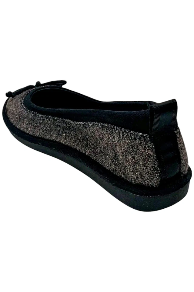 Zapatos planos para mujer Rocket Dog Radha negros jaspeados Foto 3 de 3