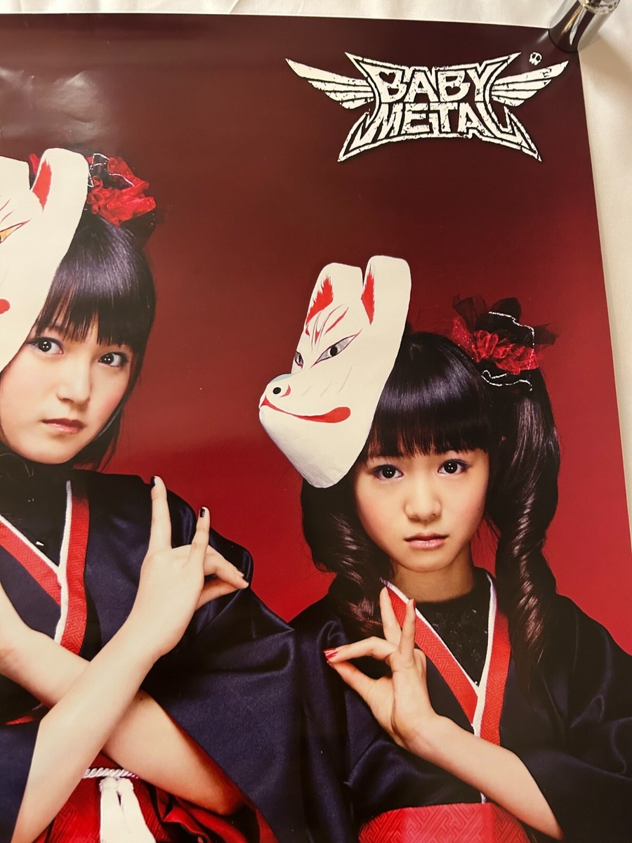 BABY METAL / Megitsune 2013 Japan Original Promo Poster B2