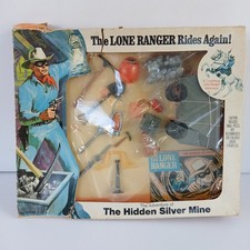 The Lone Ranger Rides Again Hidden Silver Mine Hubley Adventure Pack 1973